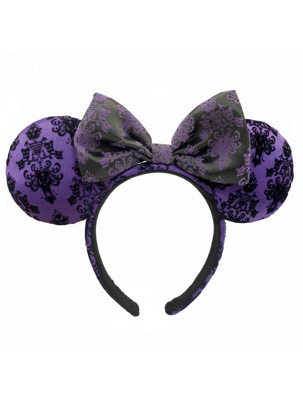 Haunted Mansion Wallpaper Minnie Ears Headband